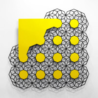 "Untitled (Cloud)" by Aakash Nihalani