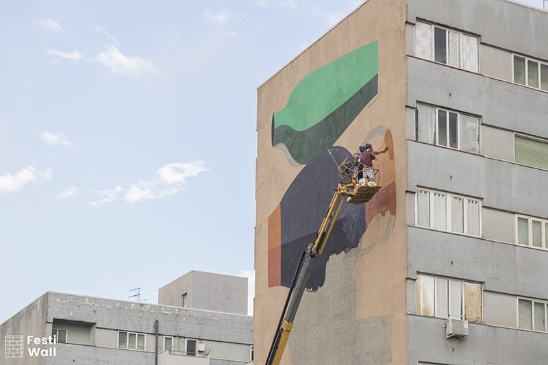 “Immobile” by Agostino Iacurci in Ragusa, Italy_4_wip